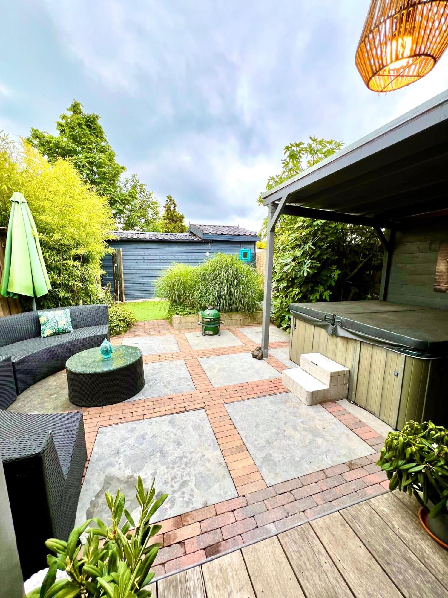 Buddha Style Family House & Jacuzzi & Sauna Near Amsterdam Vijfhuizen Exterior foto