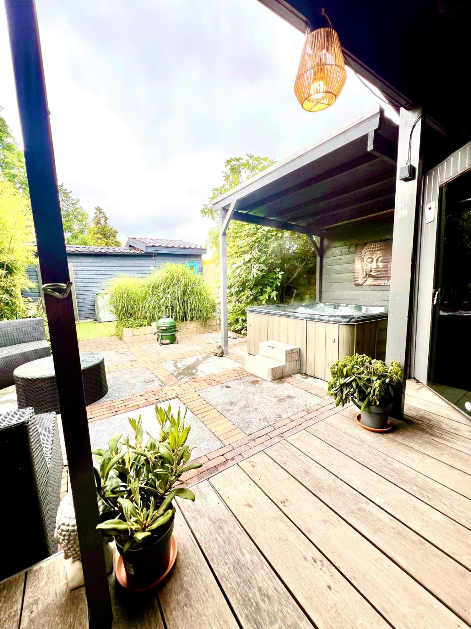 Buddha Style Family House & Jacuzzi & Sauna Near Amsterdam Vijfhuizen Exterior foto